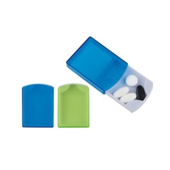 Plastic Rectangle Square Shape Pill Box